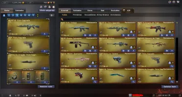 Conta crossfire - 25vips/L.A SWAT e vários MNs