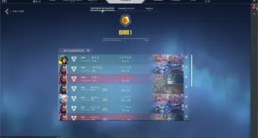 conta gold 1 para smurf