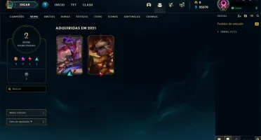 Conta Diamante 4 League of Legends