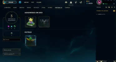 Conta Diamante 4 League of Legends