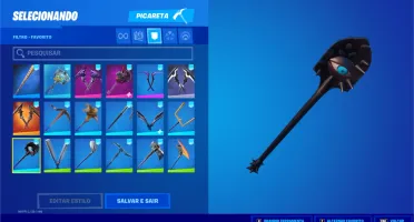 Conta fortnite passe 5 a 11 - com salve o mundo e skins