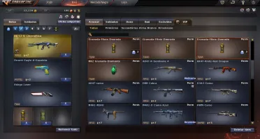 conta crossfire com 1 vip, varias m.n e sem email