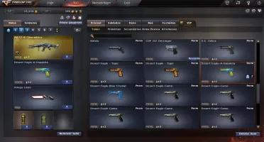 conta crossfire com 1 vip, varias m.n e sem email