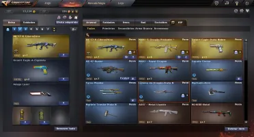 conta crossfire com 1 vip, varias m.n e sem email