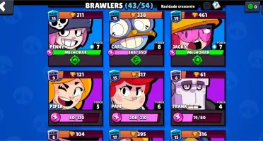 Brawl Stars com 14.500 troféus
