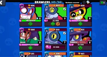Brawl Stars com 14.500 troféus