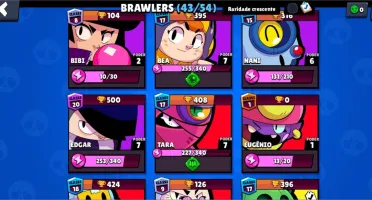 Brawl Stars com 14.500 troféus