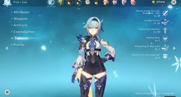 conta genshin impact AR58 ✨ zhongli, albedo, eula e mais!