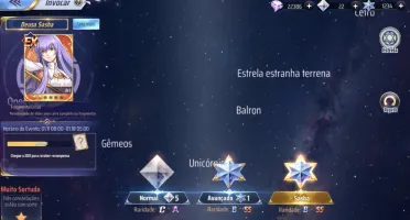 SAINTSEIYA AWAKENING A-135 + GEMAS AVANÇADAS PARA INICIANTES