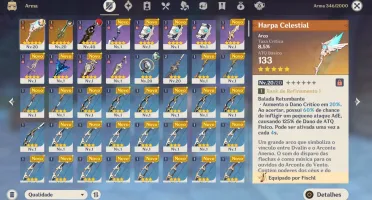 AR20 - Xiao + Jade + Diluc + H.Celestial - Banner Arma 100%