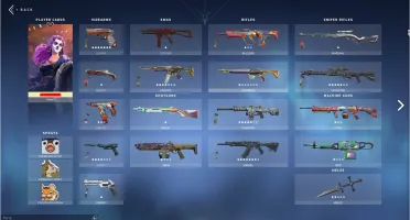 Conta Valorant com muita skin