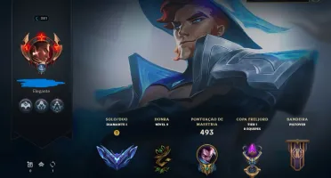 CONTA D1 - 332 SKINS - 4 SKINS PRESTÍGIO - ALL CHAMPS