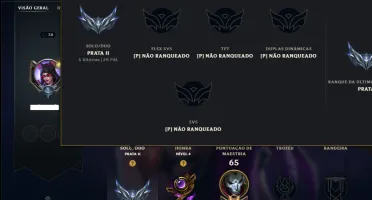 Prata 2 com 50 Champs e 46 Skins