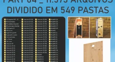 Pacote De Arquivos Para Cnc Router 80mil Arquivos