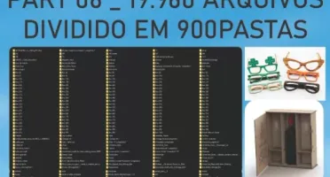 Pacote De Arquivos Para Cnc Router 80mil Arquivos