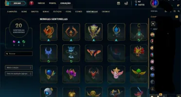 Conta avaliada em 2,280 LOL