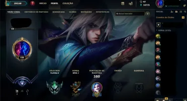 Conta avaliada em 2,280 LOL