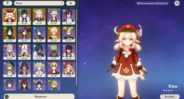 Ar 44 Klee, Yelan, Albedo, Tighnari, Mona