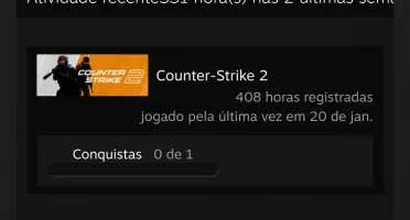 CONTA STEAM - MEDALHAS RARAS! CRIADA HÁ 22 ANOS! DESDE 2004!