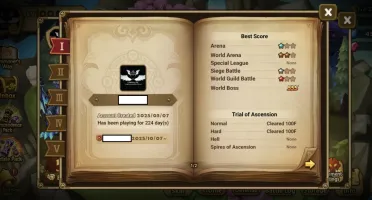 Summoners War Global com Luci Leo Liam Verad Zaiross Bastet