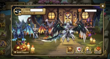Summoners War Global com Luci Leo Liam Verad Zaiross Bastet