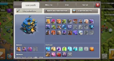 Vendo Conta Clash Of Clans Th12 Semi Full, Level177, E Skins