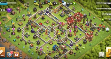 Vendo Conta Clash Of Clans Th12 Semi Full, Level177, E Skins