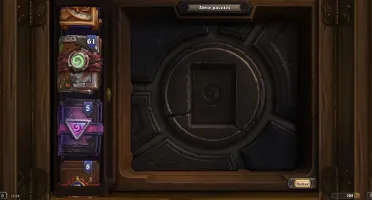 Conta hearthstone 75 packs + 15 lendárias + cardback lenda