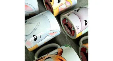 Caneca Safari ou Fazendinha Personalizada