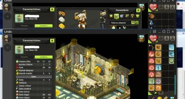 Conta Dofus Touch Cra nv166 (scrolado int + sab)