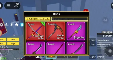 Blox fruts Lvl 2553 +Budha AWK +T rex e Gás no Baú+God Human