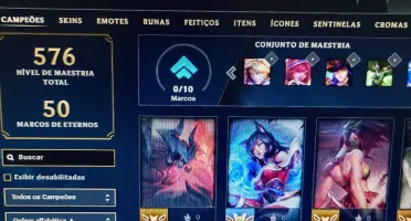 Conta de League of Legends