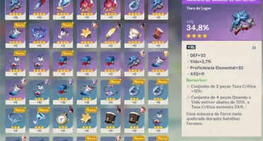 Geshin Impact-Conta com Ar 30+Kequing