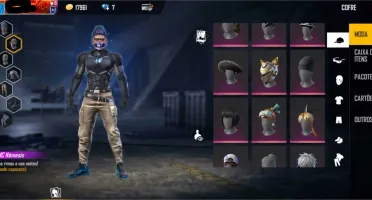 Conta de Free Fire Gemada