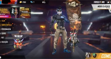 Conta de Free Fire Gemada