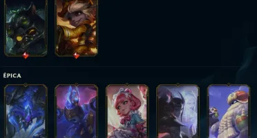 Conta League of Legends Full Acesso - 163 Champs e 135 Skins