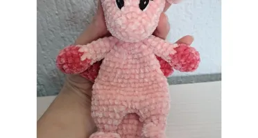 Naninha Dragão em Amigurumi