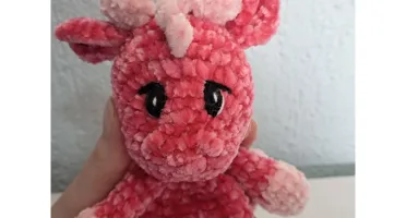 Naninha Dragão em Amigurumi