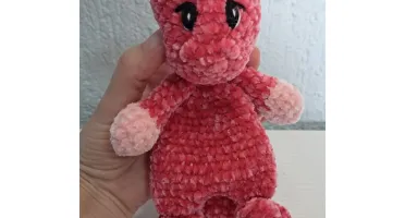 Naninha Dragão em Amigurumi