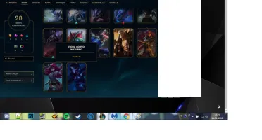 Conta LoL Gold s8 (atualmente)