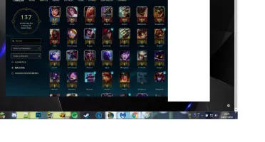 Conta LoL Gold s8 (atualmente)