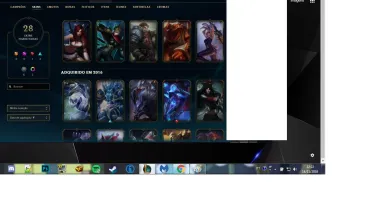 Conta LoL Gold s8 (atualmente)
