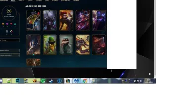 Conta LoL Gold s8 (atualmente)