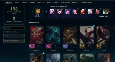 League of Legends Conta Platina 4