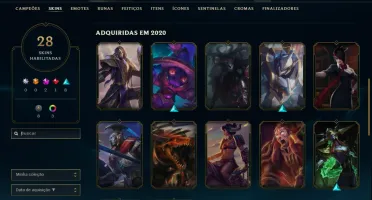 League of Legends Conta Platina 4