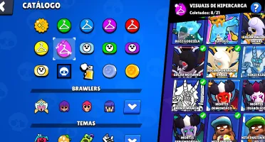Conta brawl stars quase full