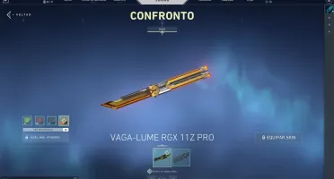 Conta Valorant Unranked com Faca Vagalume RGX