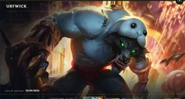 Unranked com TODOS os Champs e 367 Skins ( Nivel 1065 )