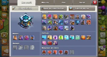 Clash do Clans CV 13 Defesas principais full.
