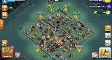 Clash do Clans CV 13 Defesas principais full.